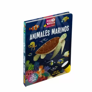 BUSCA Y ENCUENTRA LINTERNA MÁGICA - ANIMALES MARINOS BUSCA Y ENCUENTRA LINTERNA MÁGICA - ANIMALES MARINOS