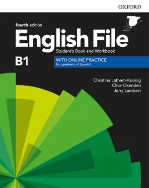 ENGLISH FILE 4TH EDITION B1. STUDENT'S BOOK AND WORKBOOK WITH KEY PACK ENGLISH FILE 4TH EDITION B1. STUDENT'S BOOK AND WORKBOOK WITH KEY PACK