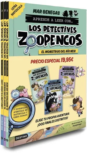 PACK APRENDE A LEER CON... ¡LOS DETECTIVES ZOOPENC