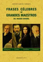 FRASES CELEBRES DE GRANDES MAESTROS FRASES CELEBRES DE GRANDES MAESTROS
