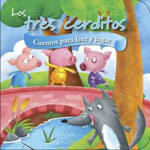 TRES CERDITOS CON PELUCHE