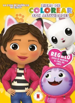 CASA DE MUÑECAS DE GABBY. LIBRO DE COLOREAR CON AC CASA DE MUÑECAS DE GABBY. LIBRO DE COLOREAR CON AC