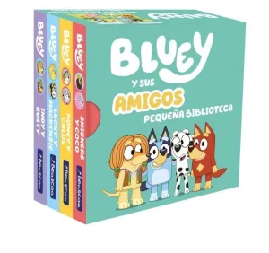 BLUEY. LIBRO JUGUETE - BLUEY Y SUS AMIGOS. PEQUEÑA BIBLIOTECA (EDICIÓN EN ESPAÑO BLUEY. LIBRO JUGUETE - BLUEY Y SUS AMIGOS. PEQUEÑA BIBLIOTECA (EDICIÓN EN ESPAÑO