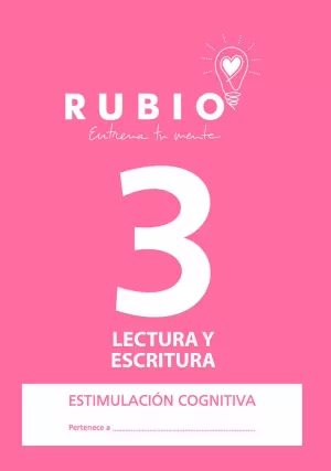 ESTIMULACIÓN COGNITIVA: LECTURA Y ESCRITURA 3