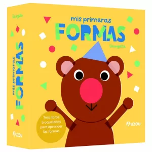 MIS PRIMERAS FORMAS. COFRE CON TRES LIBROS PARA BEBÉS MIS PRIMERAS FORMAS. COFRE CON TRES LIBROS PARA BEBÉS