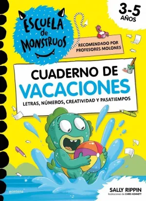 ESCUELA DE MONSTRUOS CUADERNO DE VACACIONES 3-5 AÑ